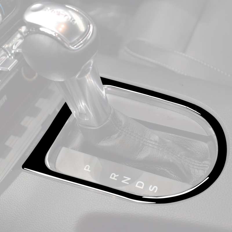 For Ford Mustang 2015-2020 Car Gear Panel Frame Decorative Sticker, Left and Right Drive Universal(B