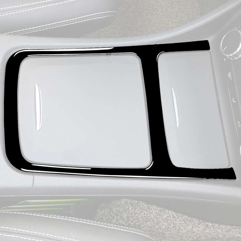 Car Central Control Storage Box Frame Decorative Sticker For Mercedes-Benz A-class 2013-2018 / CLA 2