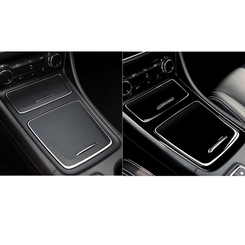 Car Central Control Panel Decorative Sticker For Mercedes-Benz A-class 2013-2018 / CLA 2013-2017 / G