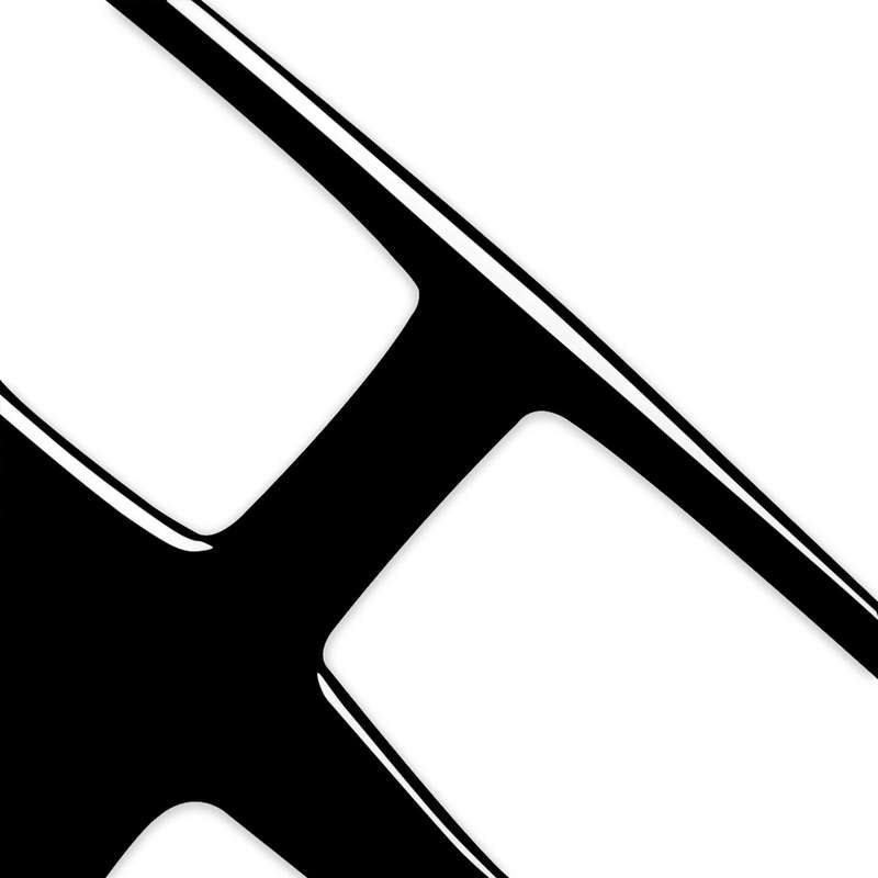 Car Left Drive Central Armrest Box Multimedia Panel Decorative Sticker For Mercedes-Benz GLE 2015-20