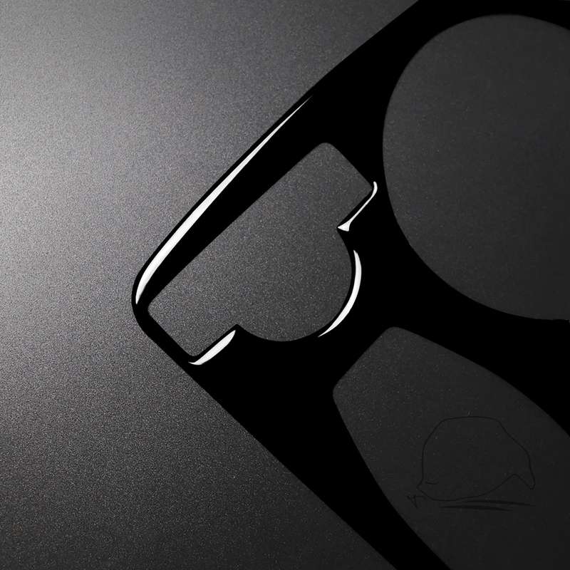 Car Left Drive Central Armrest Box Cup Holder Frame Decorative Sticker For Mercedes-Benz GLK 2008-20