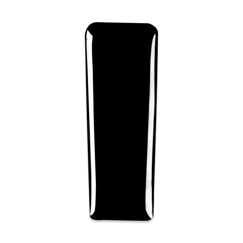 For Porsche Macan 2014-2021 Car Gear Button Decorative Sticker, Left and Right Drive Universal (Blac