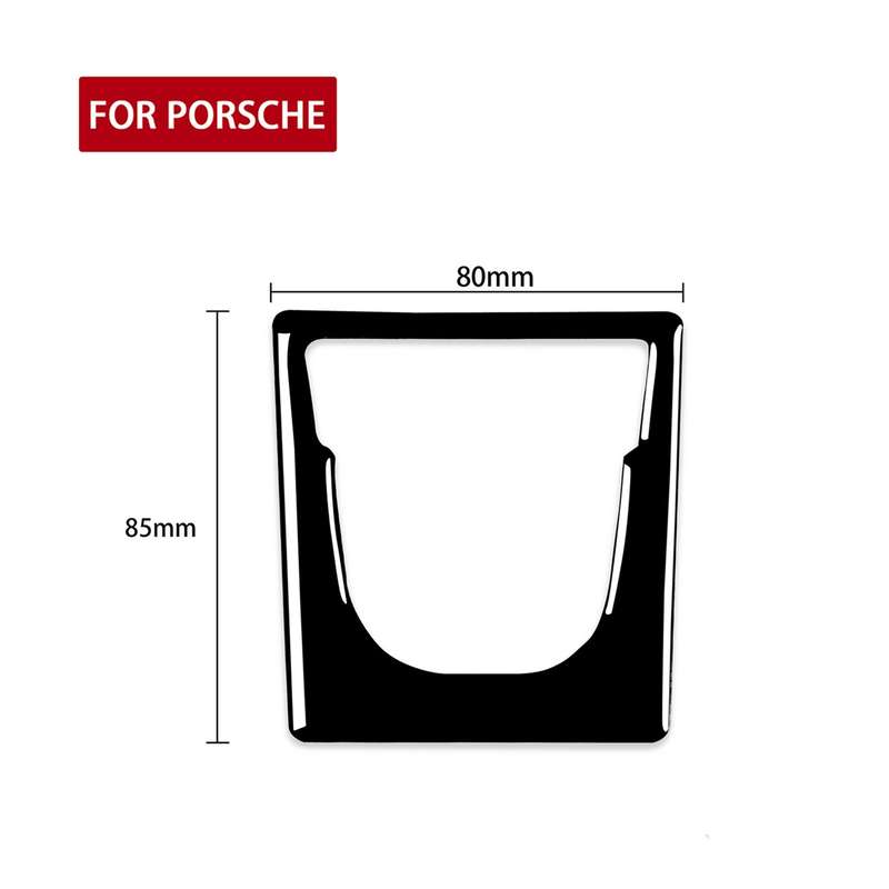 For Porsche Macan 2014-2021 Car Electronic Handbrake Panel Decorative Sticker, Left and Right Drive