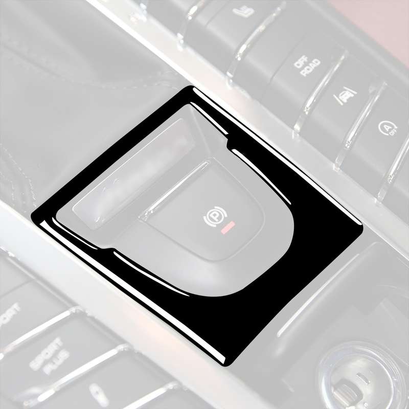 For Porsche Macan 2014-2021 Car Electronic Handbrake Panel Decorative Sticker, Left and Right Drive