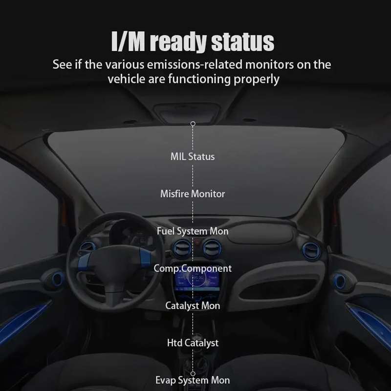 V314 Car OBD Diagnostic Instrument Fault Clear Code Reader