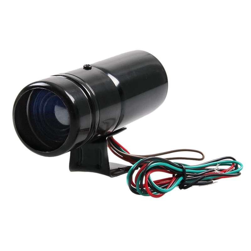 Universal Car / Motorcycle Led Adjustable Tachometer RPM Tacho Gauge Pro Shift Light (Blue Light)