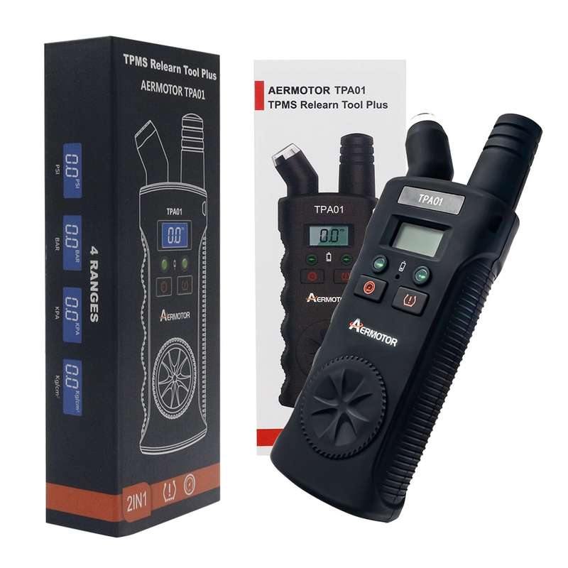 TPA01 150 PSI 2 in 1 Digital Tire Pressure Gauge TPMS Tire Pressure Monitoring System