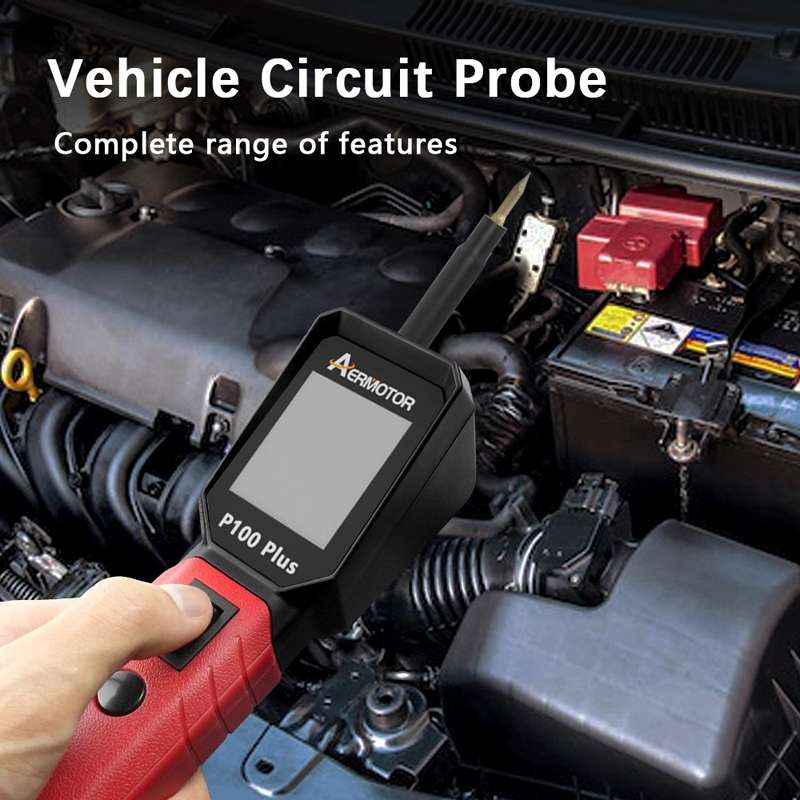 AERMOTOR P100 Plus 12V 24V Car Circuit Tester