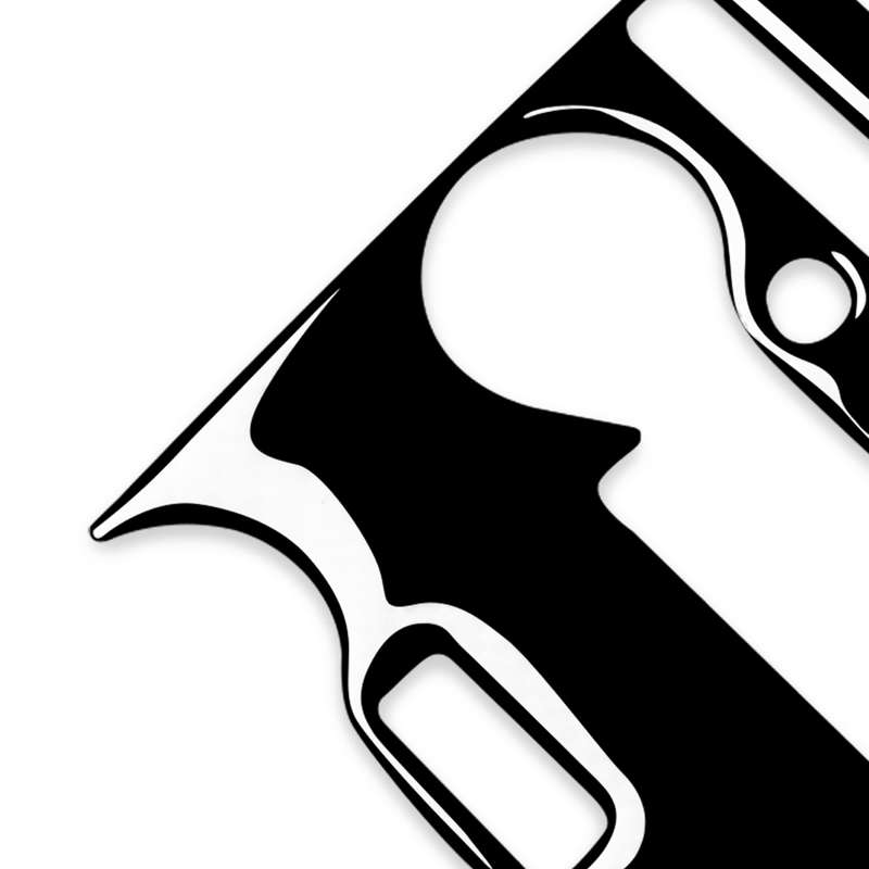 For Nissan 370Z Z34 2009- 2 in 1 Car AC Adjustment Panel Decorative Sticker, Left and Right Drive Un