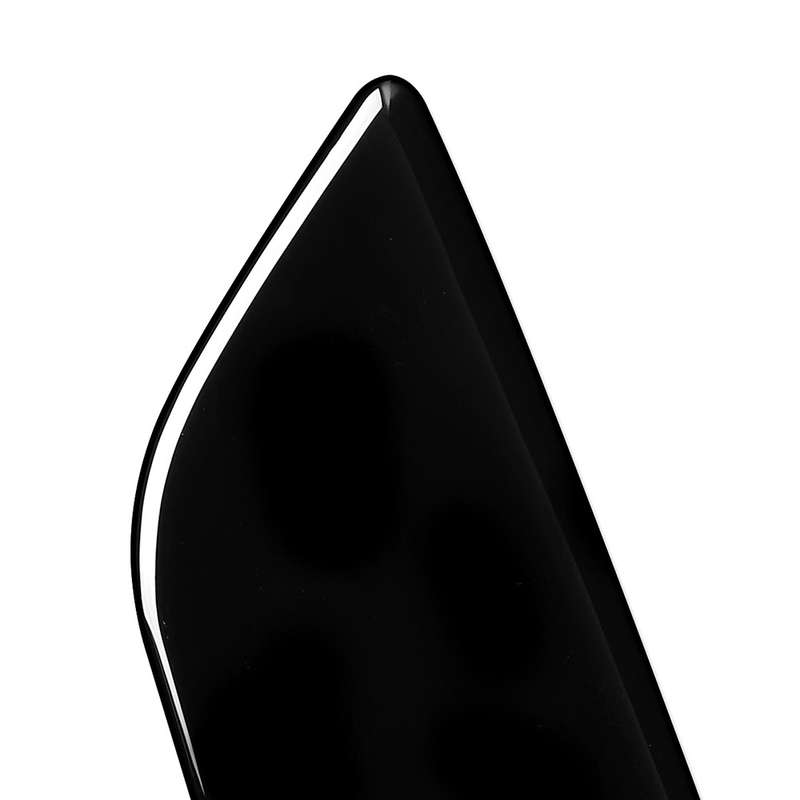 For Ford Mustang 2015-2020 Car Seat Adjustment Button Decorative Sticker, Left Drive (Black)