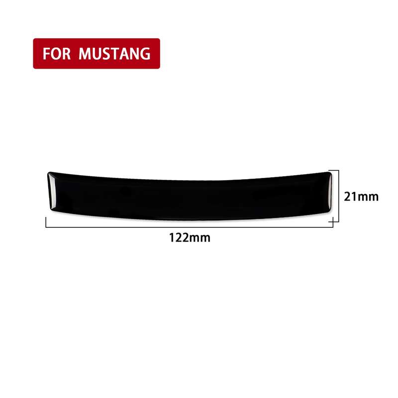 For Ford Mustang 2015-2020 Car Gear Shift Panel Decorative Sticker, Left and Right Drive Universal (