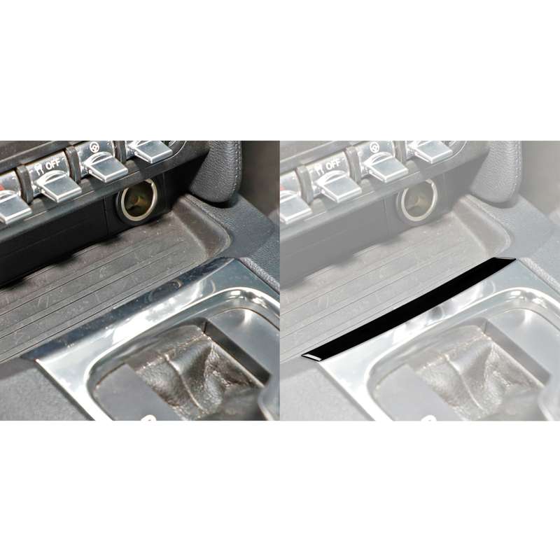 For Ford Mustang 2015-2020 Car Gear Shift Panel Decorative Sticker, Left and Right Drive Universal (