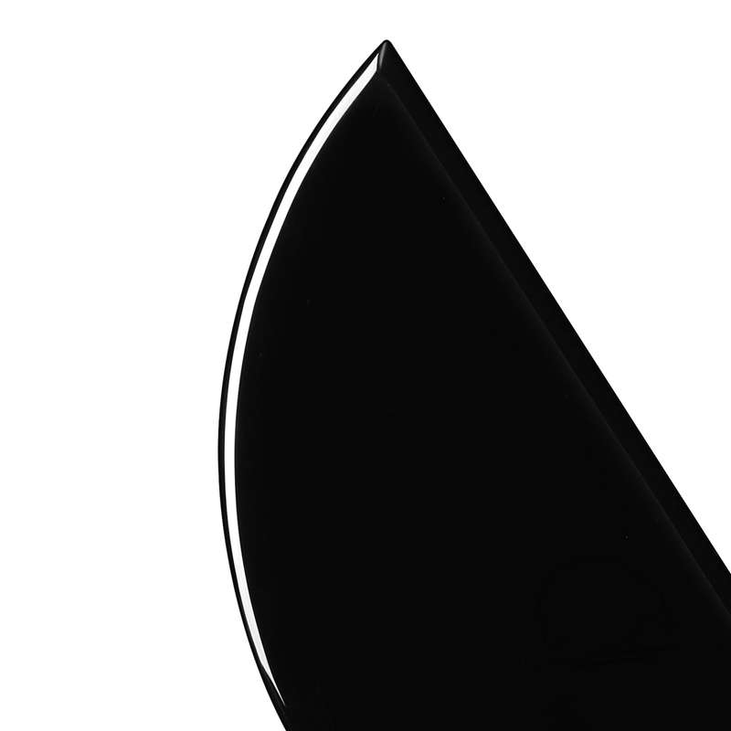 For Ford Mustang 2015-2020 Car Fuel Tank Cap Decorative Sticker, Left and Right Drive Universal (Bla