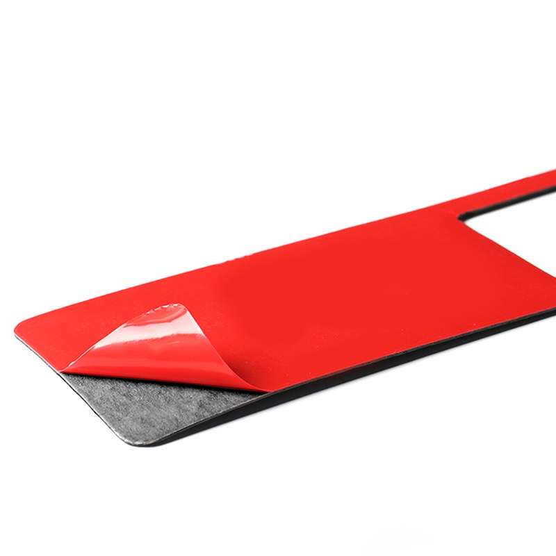 For Ford Mustang 2015-2020 Car Threshold Decorative Sticker, Left and Right Drive Universal (Black)