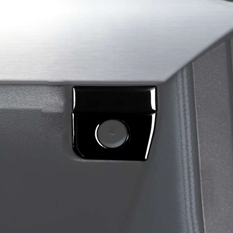 For Ford Mustang 2015-2020 Car Toolbox Decorative Sticker, Right Drive (Black)