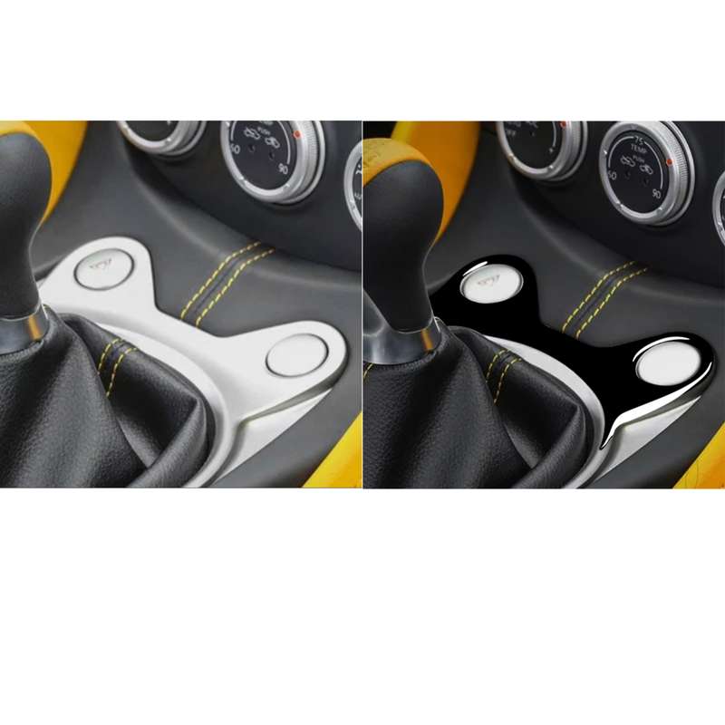 For Nissan 370Z Z34 2009- Car Manual Gear Console Panel Decorative Sticker, Left and Right Drive Uni
