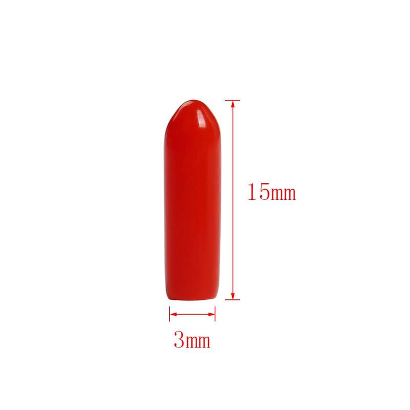 100 PCS iFlight M3x15mm Transmitter Antenna Protection Cap PVC Rubber Sheath for FPV RC Models Multi