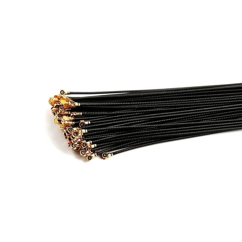 25 PCS iFlight 15cm 2.4G IPEX 4 Port FPV Racing Drone Receiver Antenna Gold Plated Ipex Header For F