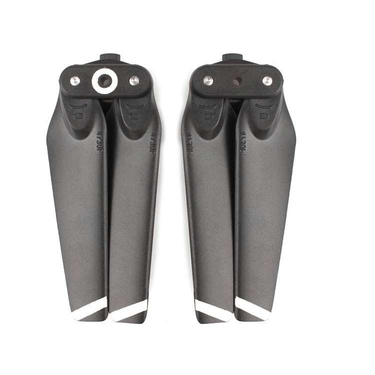 2 Pairs 4730F Foldable Quick-Release CW / CCW Propellers for DJI Spark(Gold)