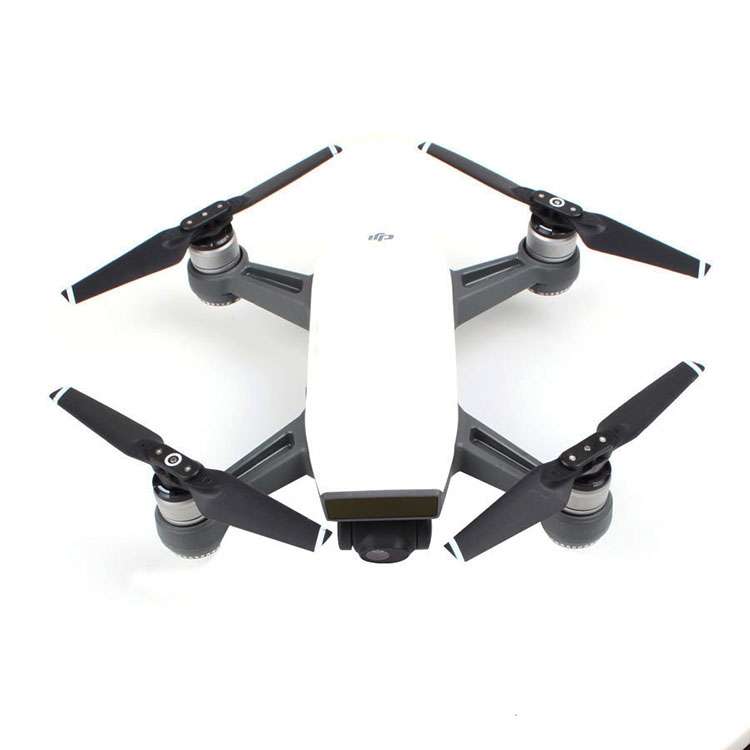 2 Pairs 4730F Foldable Quick-Release CW / CCW Propellers for DJI Spark(Gold)