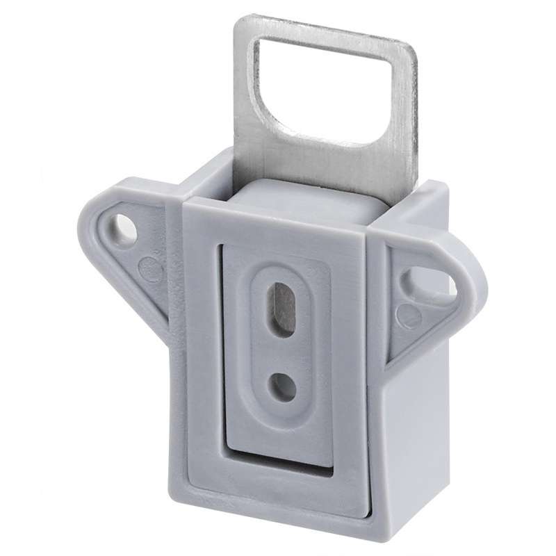 T3 ABS Magnetic Card Induction Lock Invisible Bilateral Open Cabinet Door Lock (White)