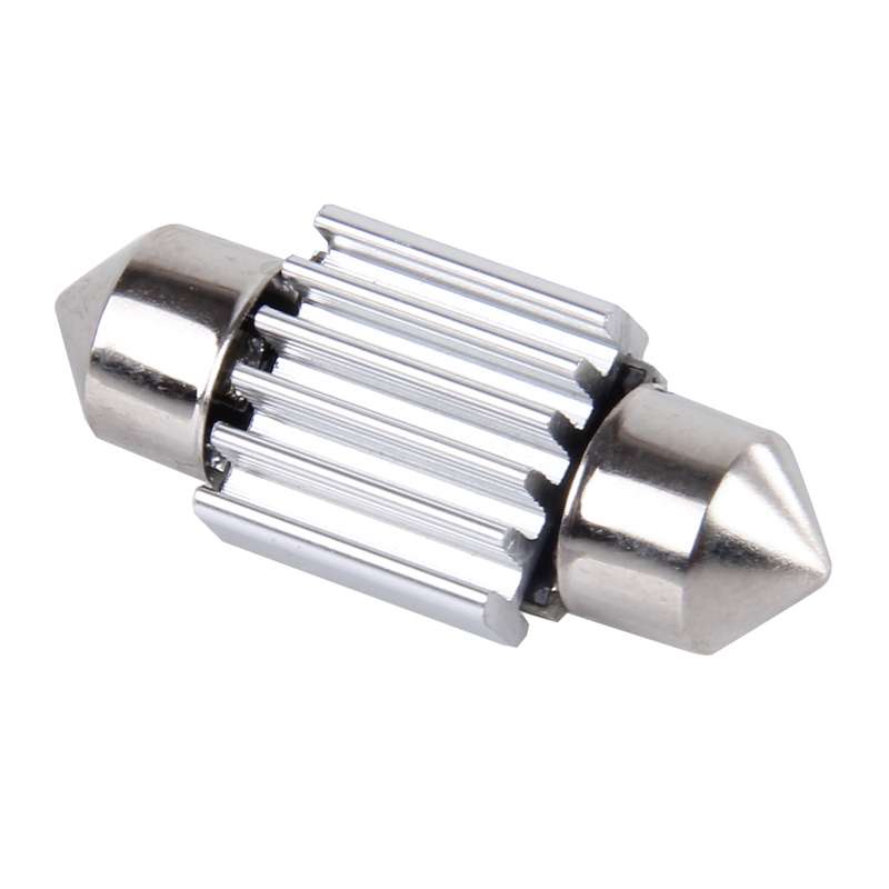 2 PCS 31mm Festoon 3W 300LM White Light 8 LED 3528 SMD Canbus Error-Free Car Reading Lamps, DC 12
