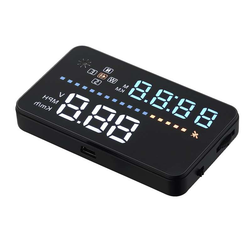A3 3.5 inch Car GPS HUD / OBD Vehicle-mounted Gator Automotive Head Up Display Security System with