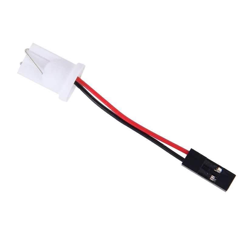 2 PCS Colorful 41MM T10 + Bicuspid Port Remote Control Car Dome Lamp LED Reading Light with 24 LED L