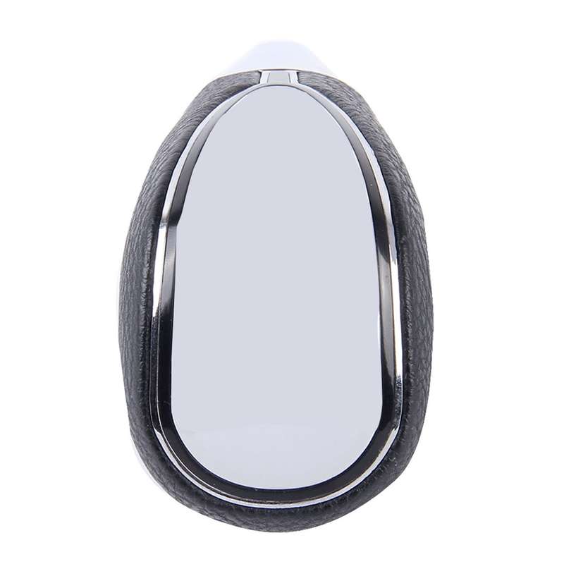 Colorful Car Breathing Racing Dash LED Magic Lamp Black Leather Gear Head Shift Knob, Size: 11.5 * 4