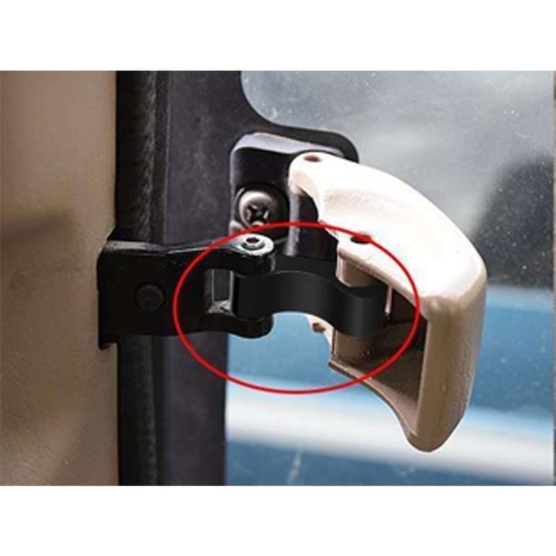 OT243 2 PCS Aluminum Alloy Window Latch Hinge Pivot for 95-04 Tacoma 00-06 Tundra Rear Quarter BL