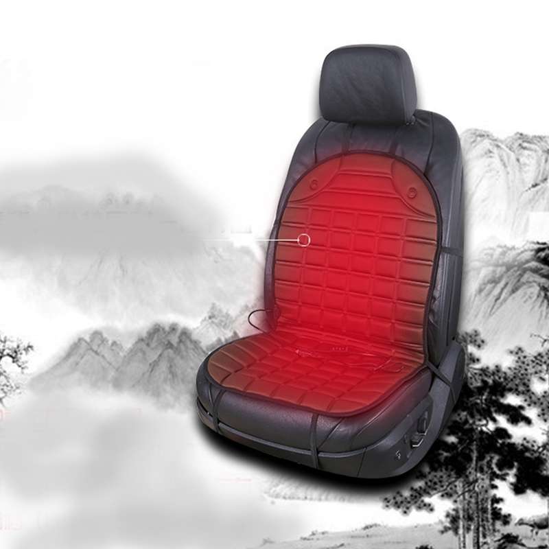 12V Heated Car Seat Cushion Cover Seat Heater Warmer Winter Car Cushion Car Driver Heated Seat Cushi