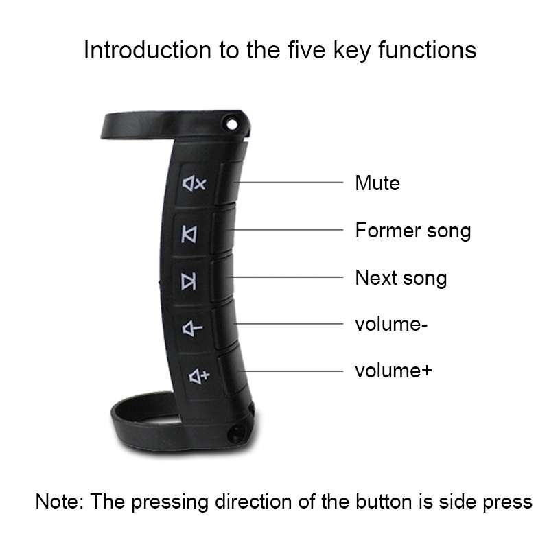 1 Set Universal Steering Wheel Controller Wireless Multifunctional DVD Navigation Key Remote Control