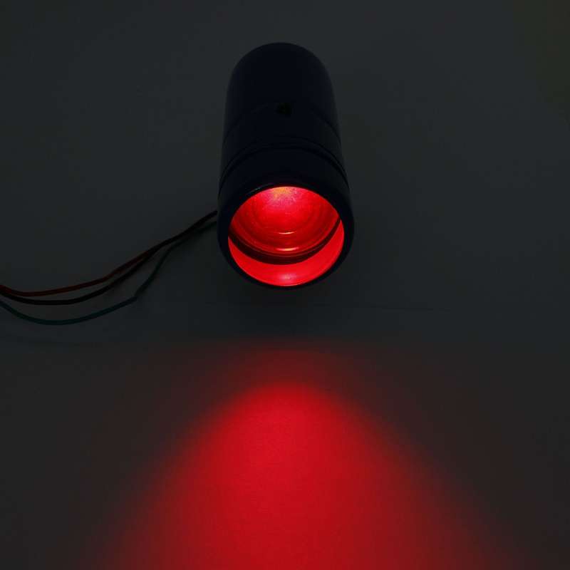 Universal Car / Motorcycle Red Light Led Adjustable Tachometer RPM Tacho Gauge Pro Shift Light