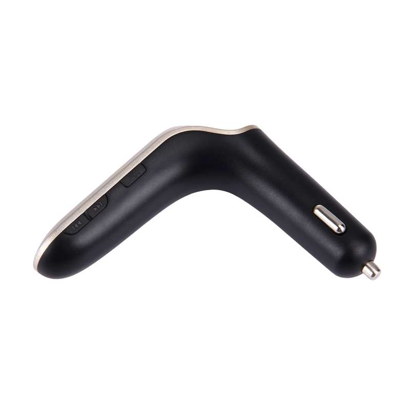 CARS7 Bluetooth Car Charger with Digital Display for Mobile Phone(Black)