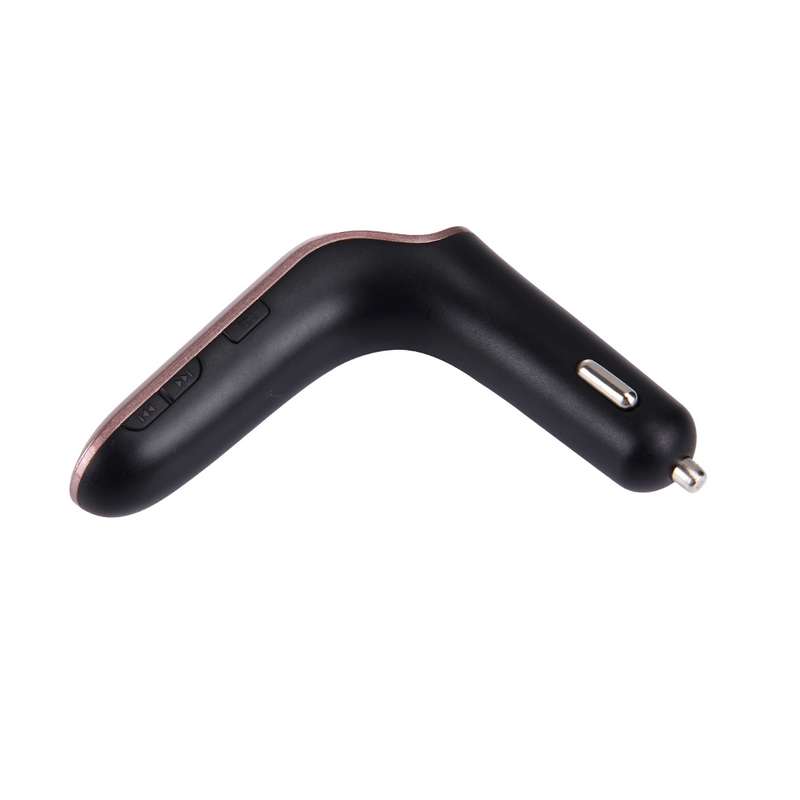 CARS7 Bluetooth Car Charger with Digital Display for Mobile Phone(Black)