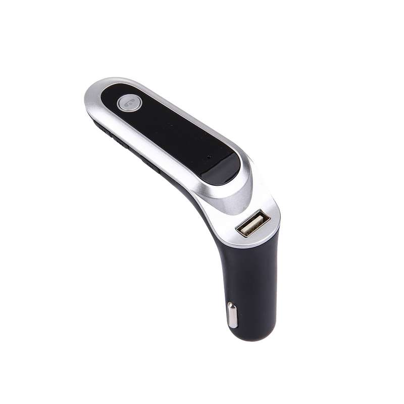 CARS7 Bluetooth Car Charger with Digital Display for Mobile Phone(Black)