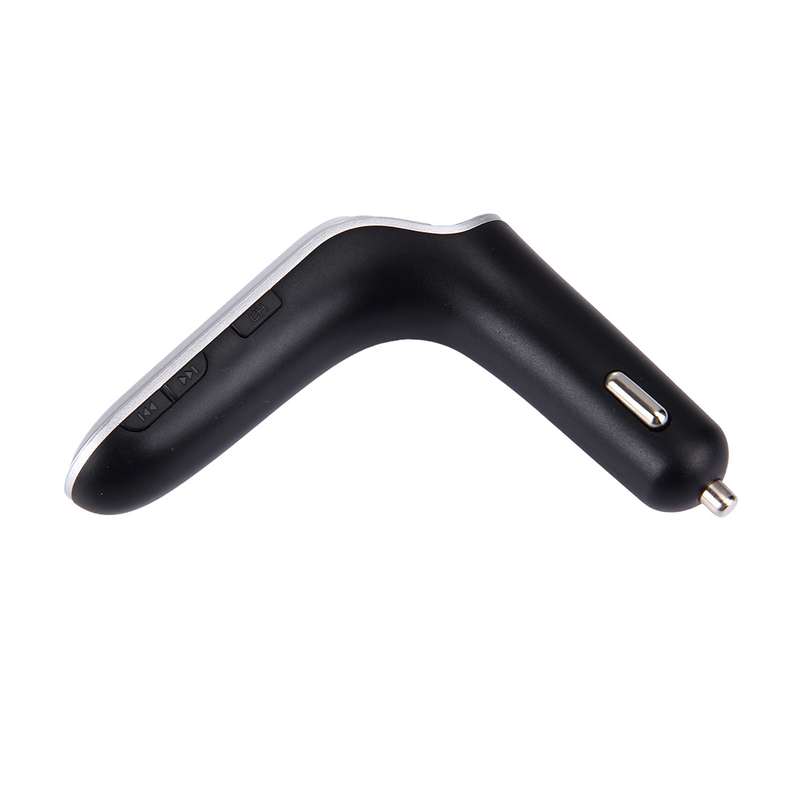 CARS7 Bluetooth Car Charger with Digital Display for Mobile Phone(Black)