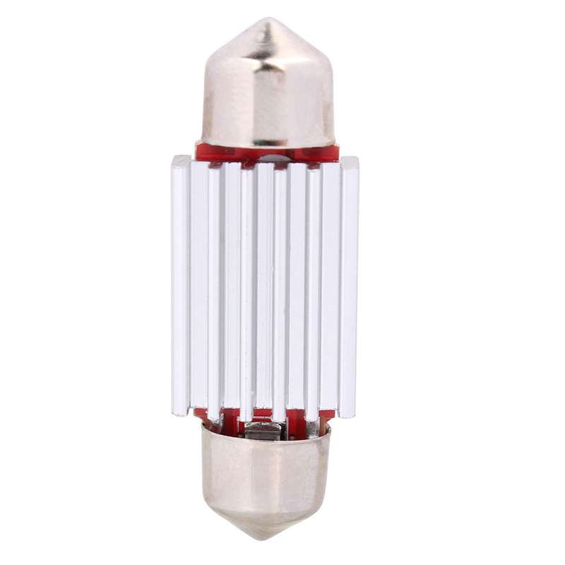 2 PCS Festoon 36mm 2W 160LM White Light 16 LED SMD 4014 Error Free License Plate Lights Car Light Bu