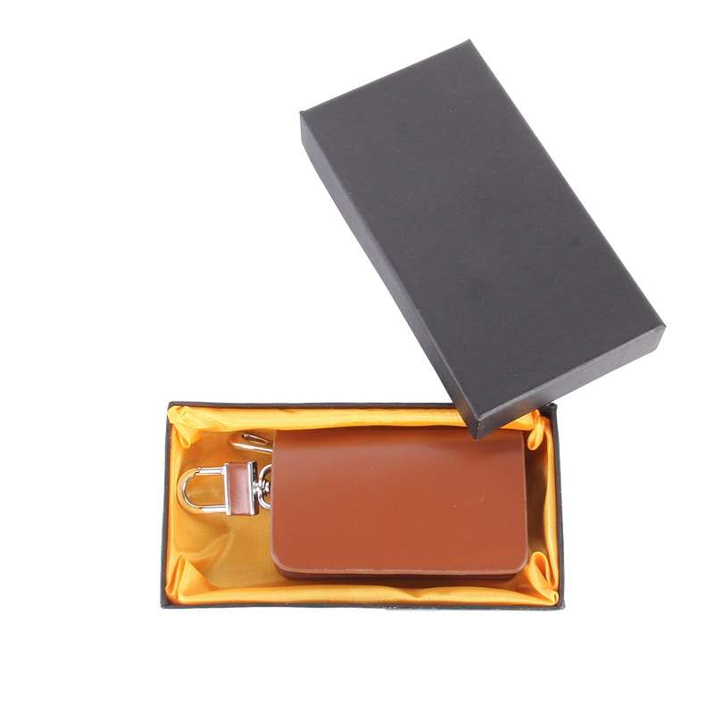 Universal Leather Flash Powder Texture Waist Hanging Zipper Wallets Key Holder Bag (No Include Key)(