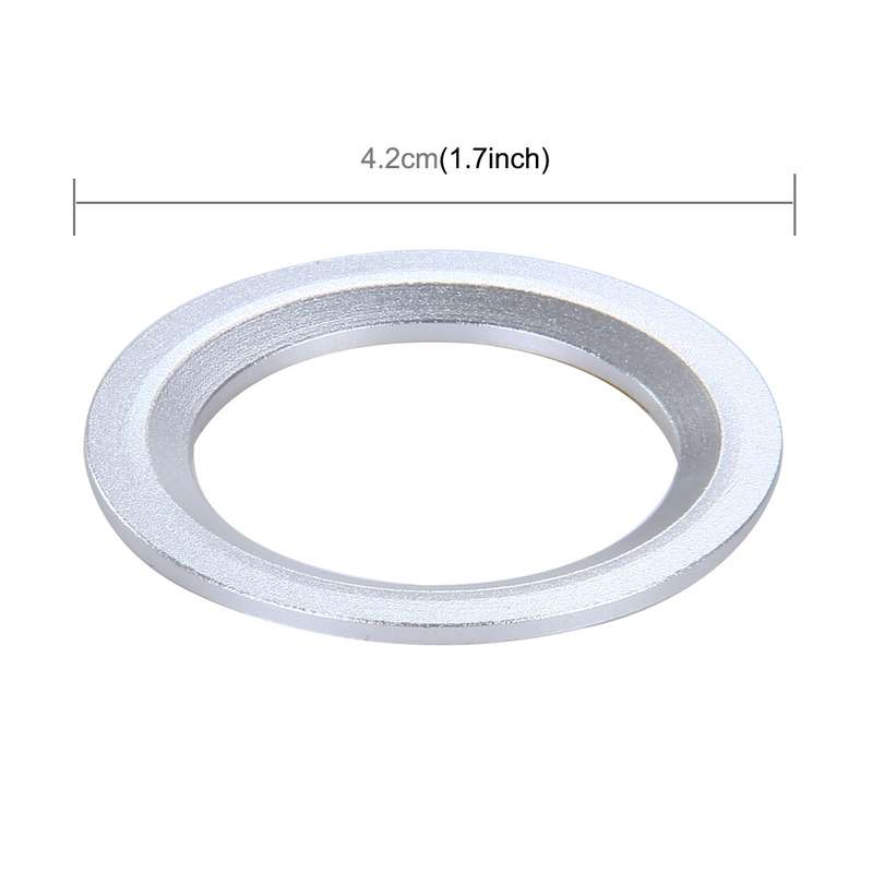 Car Aluminum Steering Wheel Decoration Ring For Cadillac(Gold)