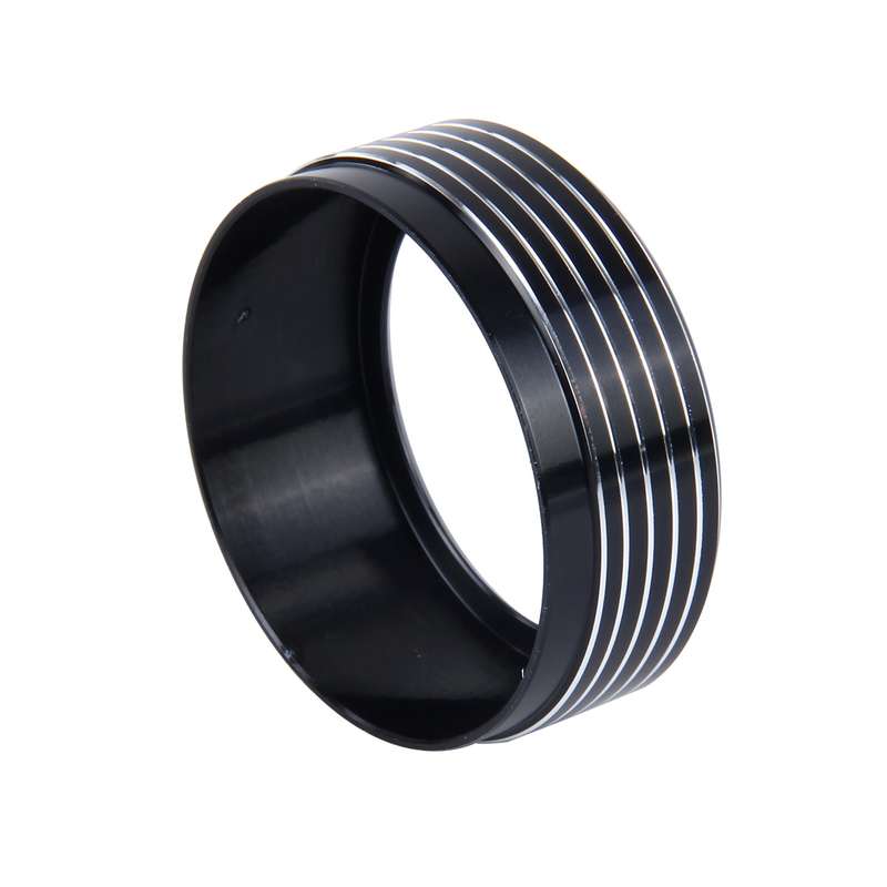 3 PCS Car Aluminum Air Conditioner Knob Case For Subaru(Black)