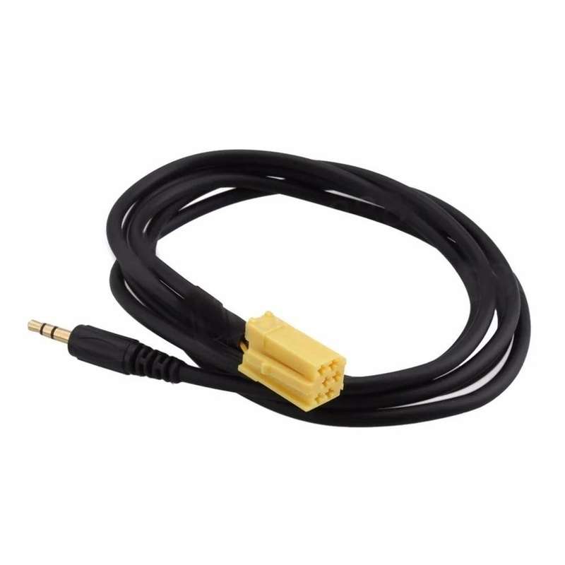 Car Audio AUX Adapter Cable + Tool for Alpine / Fiat / Lancia Buchse Stecker