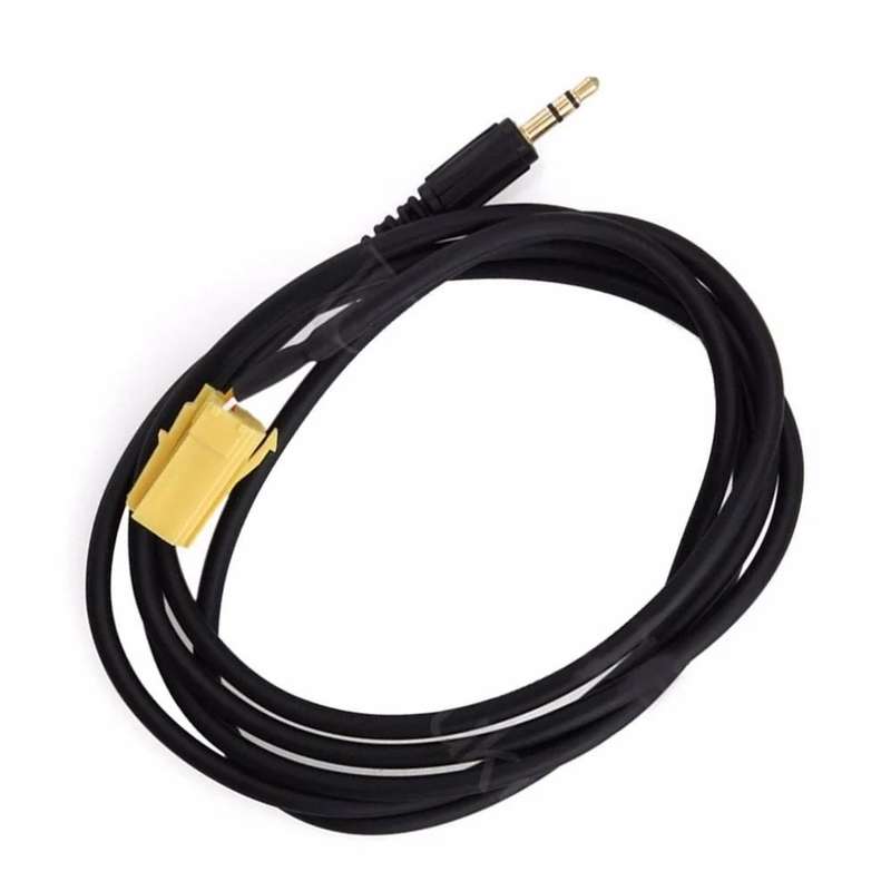 Car Audio AUX Adapter Cable + Tool for Alpine / Fiat / Lancia Buchse Stecker