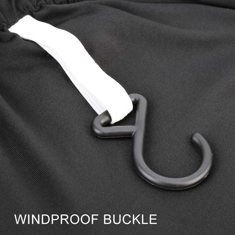 Anti-Dust Anti-UV Heat-insulating Elastic Force Cotton Car Cover for Hatchback Car, Size: 3.9m~4.19m