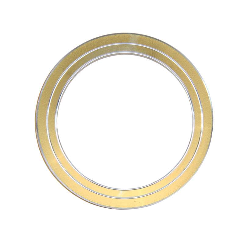 3 PCS Car Aluminum Air Conditioner Knob Case For ATENZA(Gold)