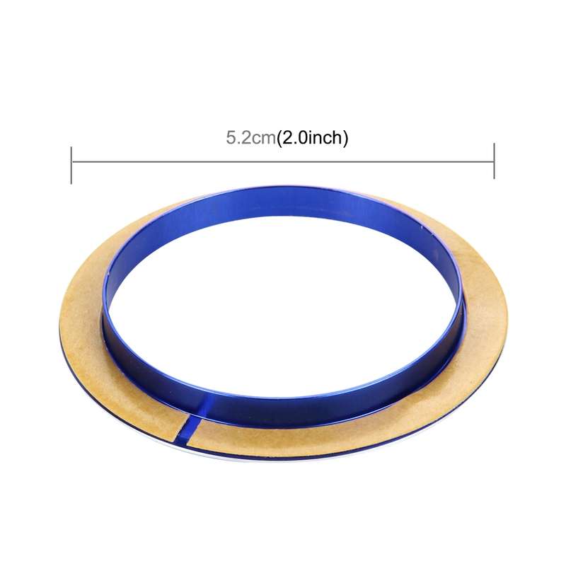 3 PCS Car Aluminum Air Conditioner Knob Case For ATENZA(Gold)
