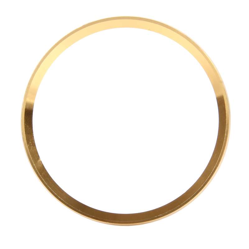 4 PCS Car Aluminum Wheel Hub Deroration Ring For Audi(Gold)