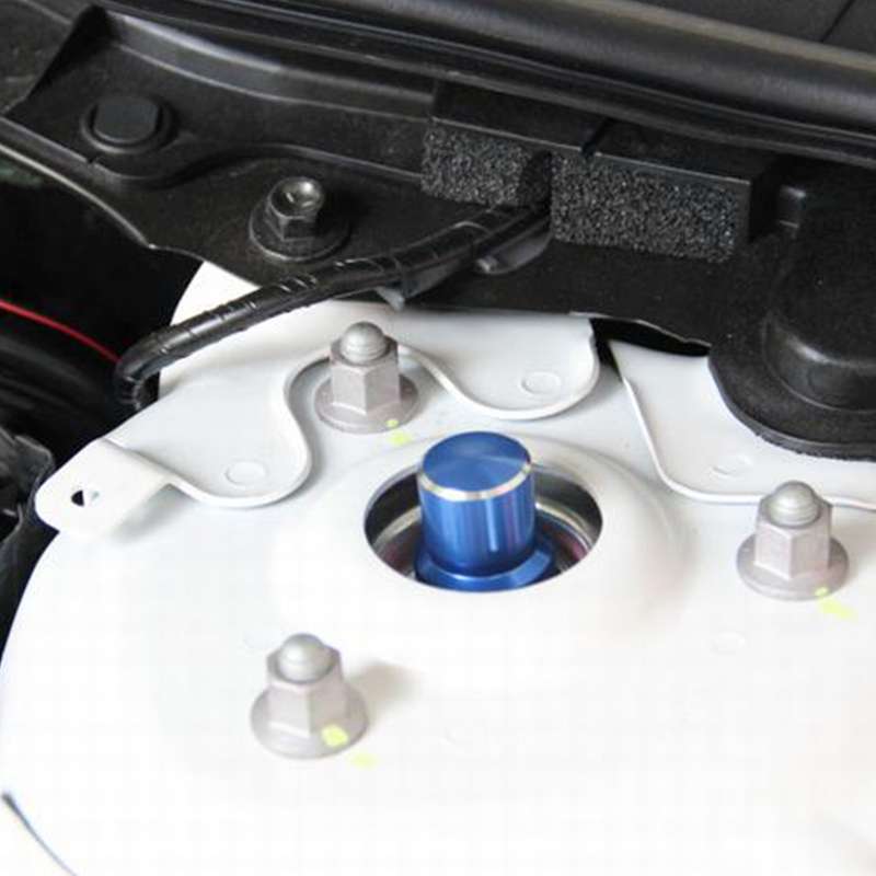 Car Metal Bump Stop Screw Cap(Blue)