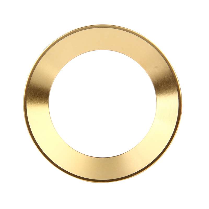 Car Aluminum Steering Wheel Decoration Ring For Volkswagen(Gold)