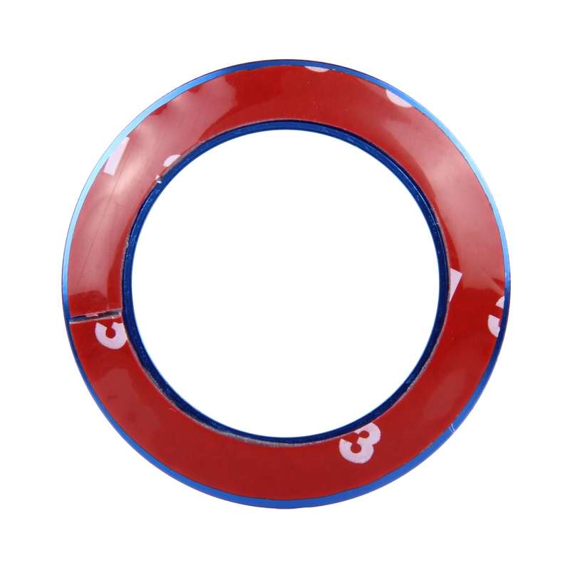 Car Aluminum Steering Wheel Decoration Ring For Volkswagen(Gold)